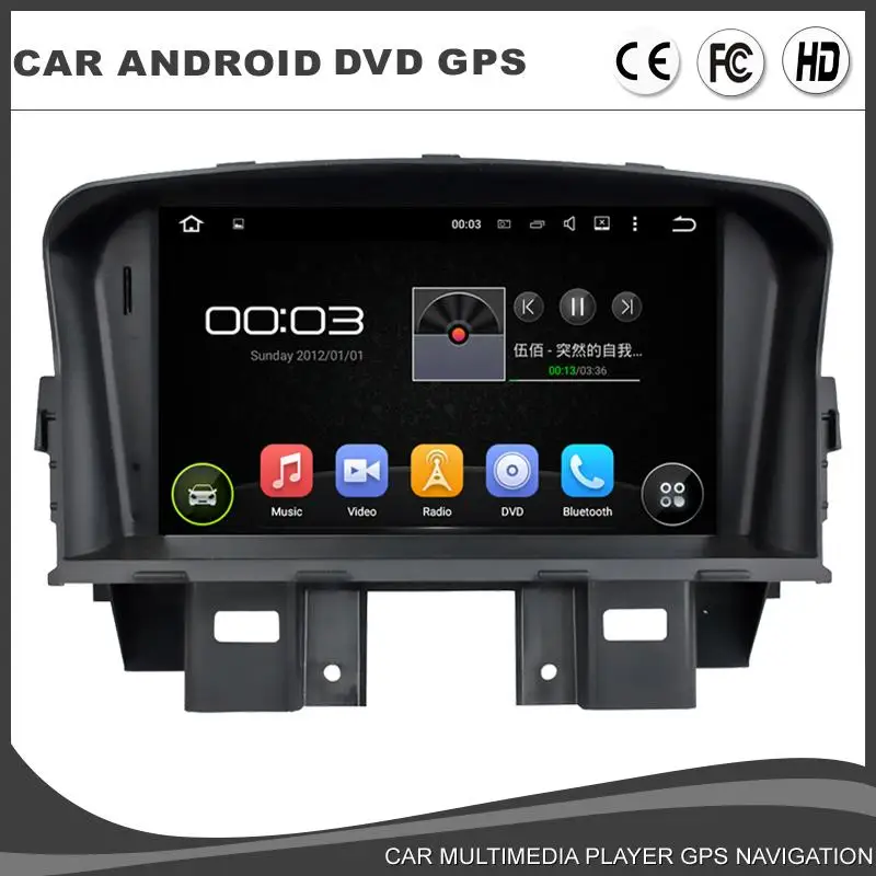 Excellent 7" Android Car DVD Player with wifi/BT GPS Canbus,Audio Radio Stereo,Car multimedia headunit for CHEVROLET CRUZE/DAEWOO LACETTI 0