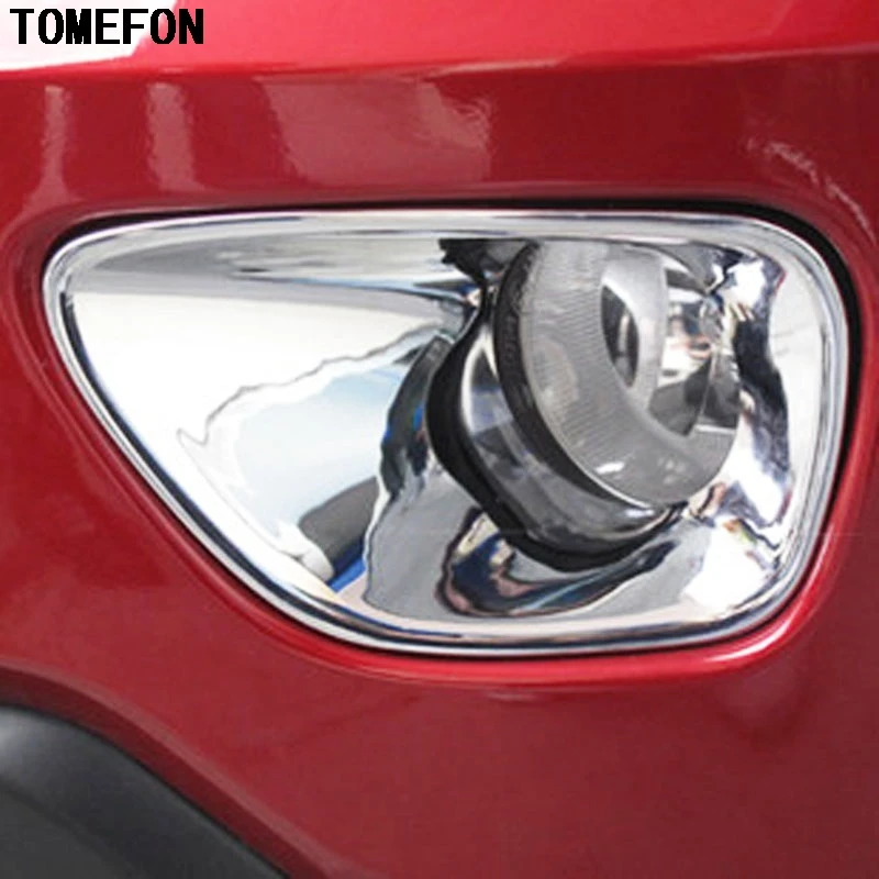 TOMEFON для Jeep Grand Cherokee 2011 2012 2013 Аксессуары стайлинга автомобиля ABS хромиросветильник