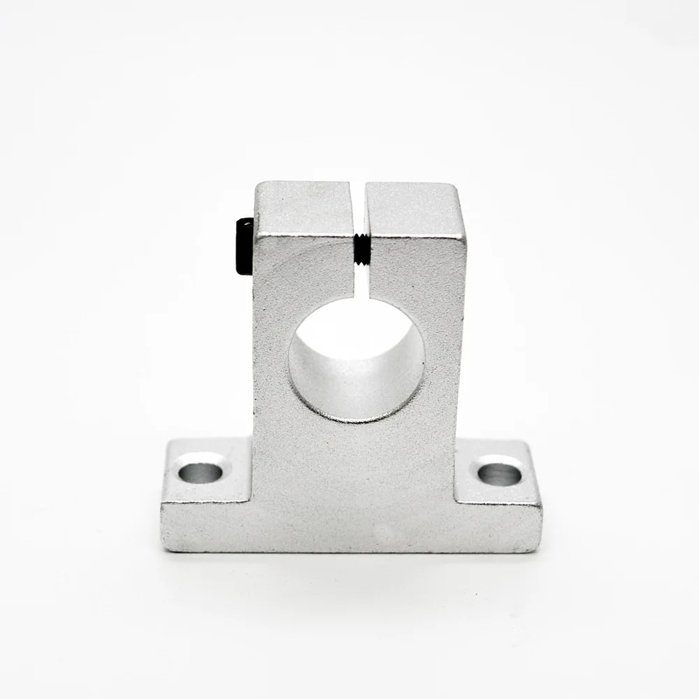 1 Sets SK8//10//12//16 Linear Rail Bearing Shaft Guide Support Bracket Clamp Alloy