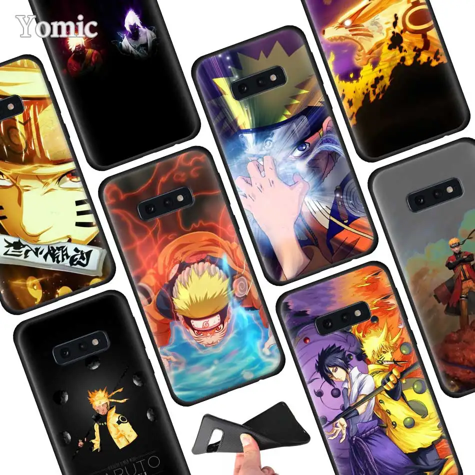 

Uzumaki Naruto Anime Back Silicone Phone Case for Samsung Galaxy S10 S10e S8 S9 Plus S7 Edge Note 8 9 M30 M20 Case Cover