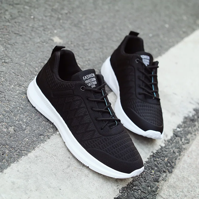

Men Sneakers Lightweight Comfortable Breathable Casual Running Shoes Fashion Lace up Mens Mesh Flats Shoe Loafers Spring Autumn