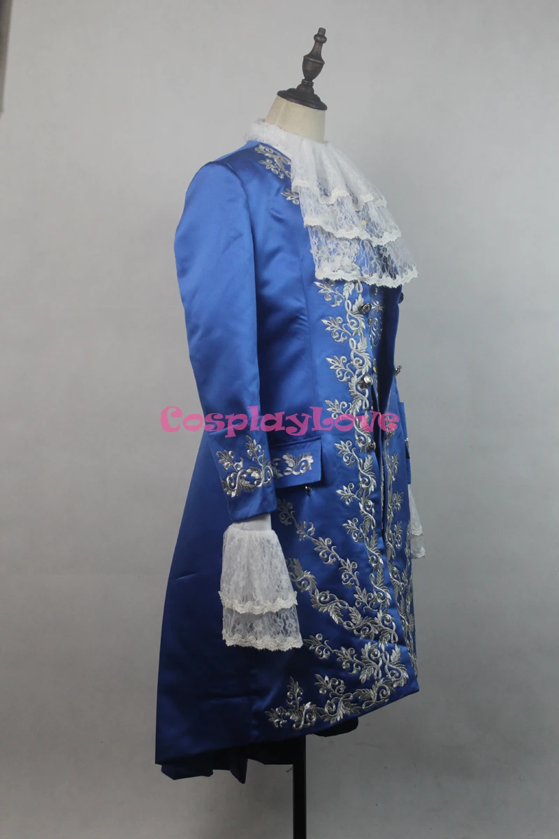 CosplayLove Movie Beauty and The Beast Custom-made Blue Beast Cosplay Cosplay Costume For Kid Adult Men (6)