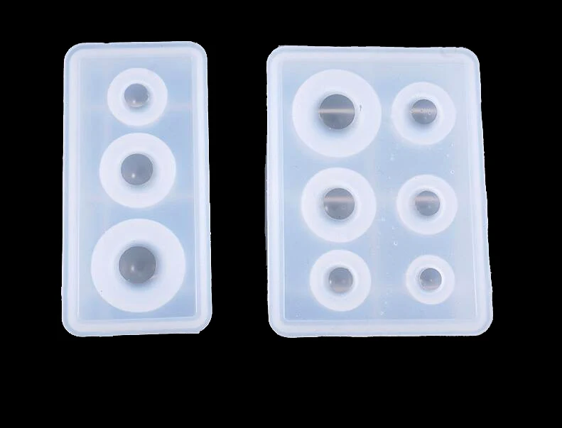 1pcs DIY Spherical Crystal Ball Sahpe Silicone Pendant Beads Mold Jewelery Making Mould Handmade Craft mold gifts | Украшения и