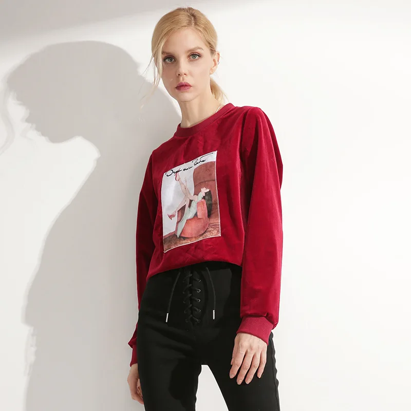 Бренд Bootyjeans Новинка осени 2018 высококачественные женские модные толстовки с