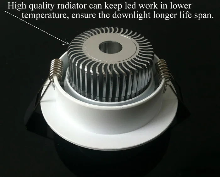 110v 220v White Shell Led Ceiling Lights Cob 5w 7w Recessed Led Ceiling Lamp 700lm warm cold white AC85-265v+ driver UL CE