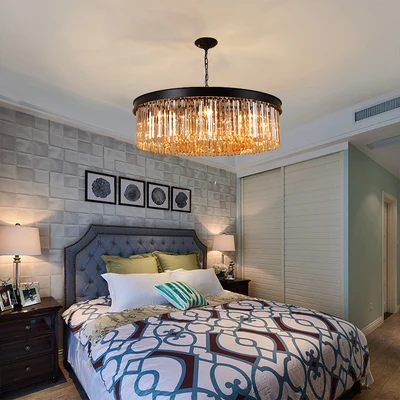 2019 New Modern Crystal Lamp Chandelier For Living Room Luxury Gold Round lustre LED Chandelier Living Lighting Hotel Lights 2019 New Modern Crystal Lamp Chandelier For Living Room Luxury Gold Round lustre LED Chandelier Living Lighting Hotel Lights