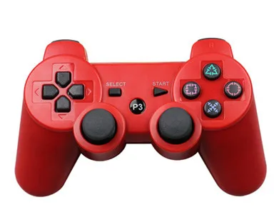red no box Беспроводной Bluetooth геймпад джойстик для PS3 контроллер для Playstation 3 для PS3 контроллер игровой - Цвет: red no box