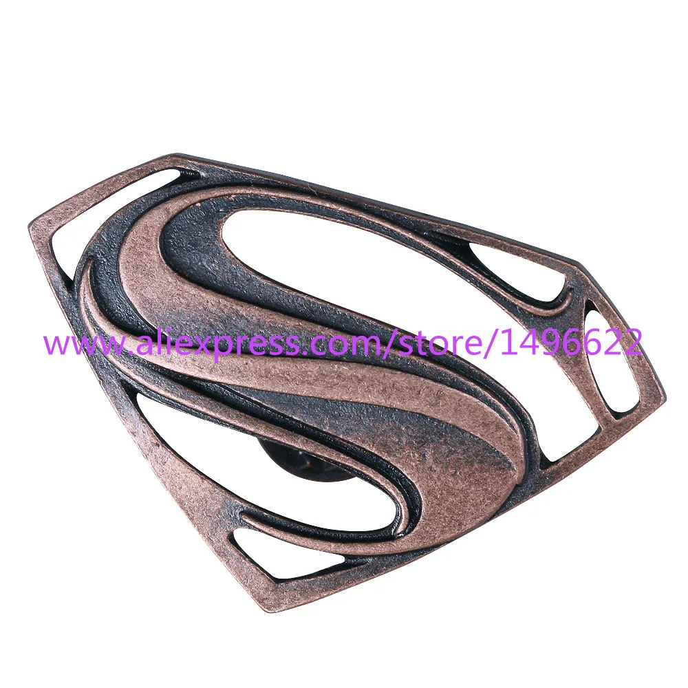 Лига Справедливости DC супергерой значок Косплей Супермен логотип булавки броши