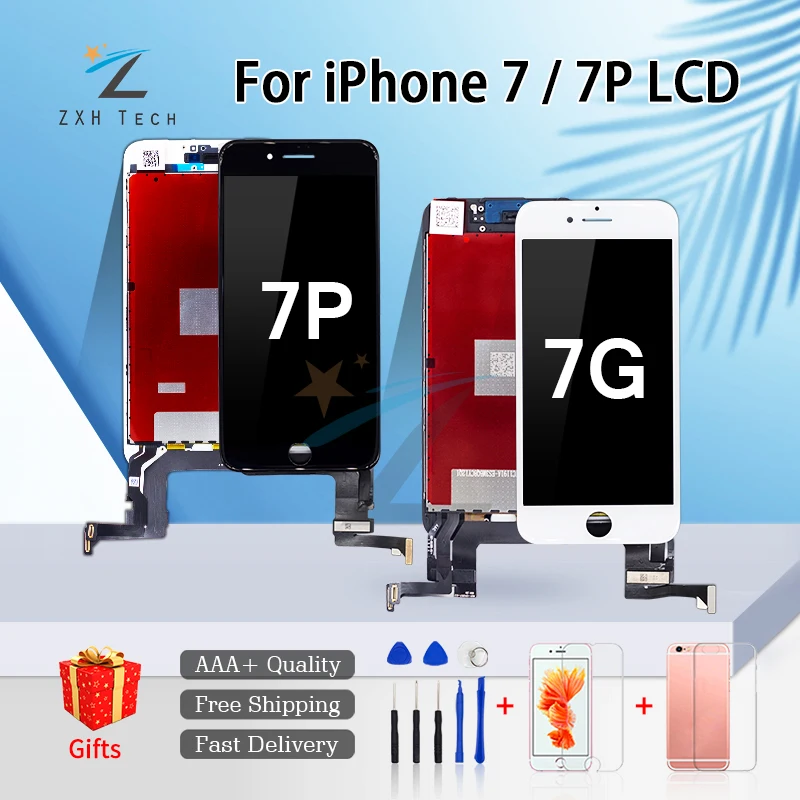 

Perfect 3D Touch Grade AAA For iPhone 7 LCD 4.7 inch Screen Diaplay LCD Touch Pantalla 100% No Dead Pixel For iPhone 7 plus LCD