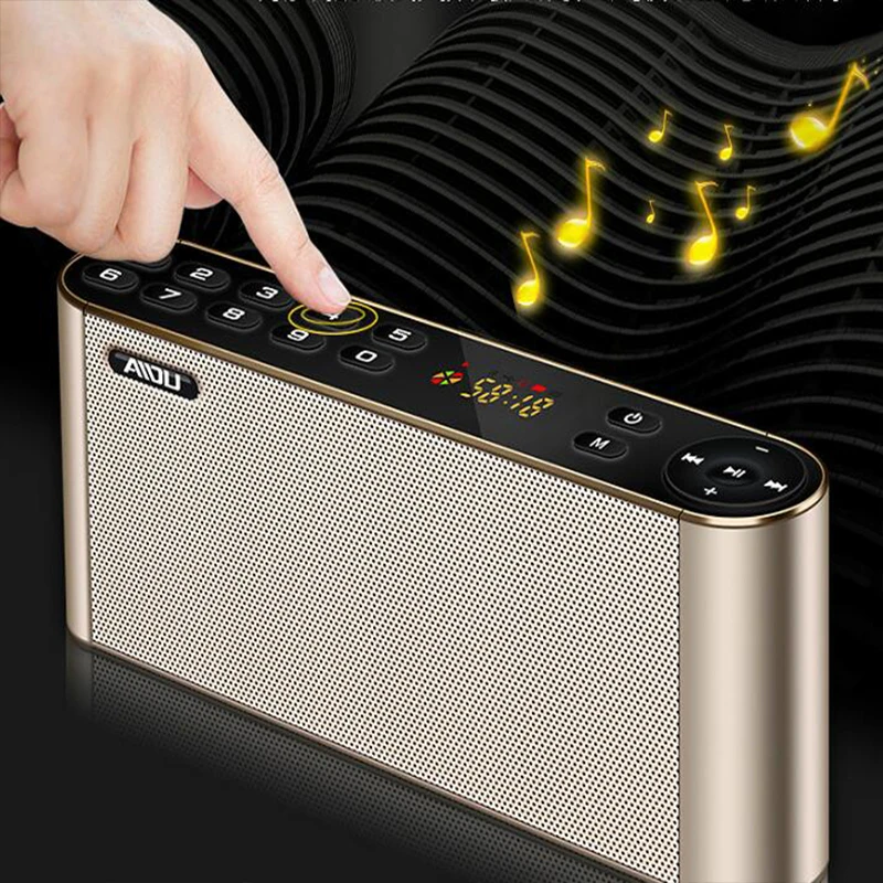 Portable Outdoor Bluetooth Wireless Speaker Built-in Microphone Bass Stereo Subwofer Support TF Handfree Audio for Xiaomi IPhone (17)