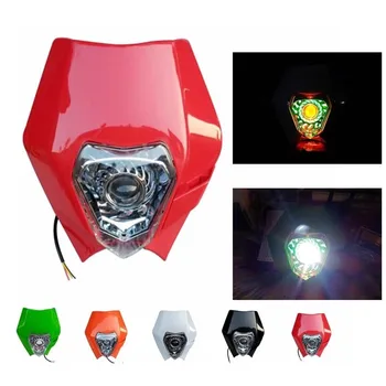 

Universal r LED Fairing Head Light Lamp Motorcycle Headlight Cafe Racer Old School Custom Chopper Touring Atv