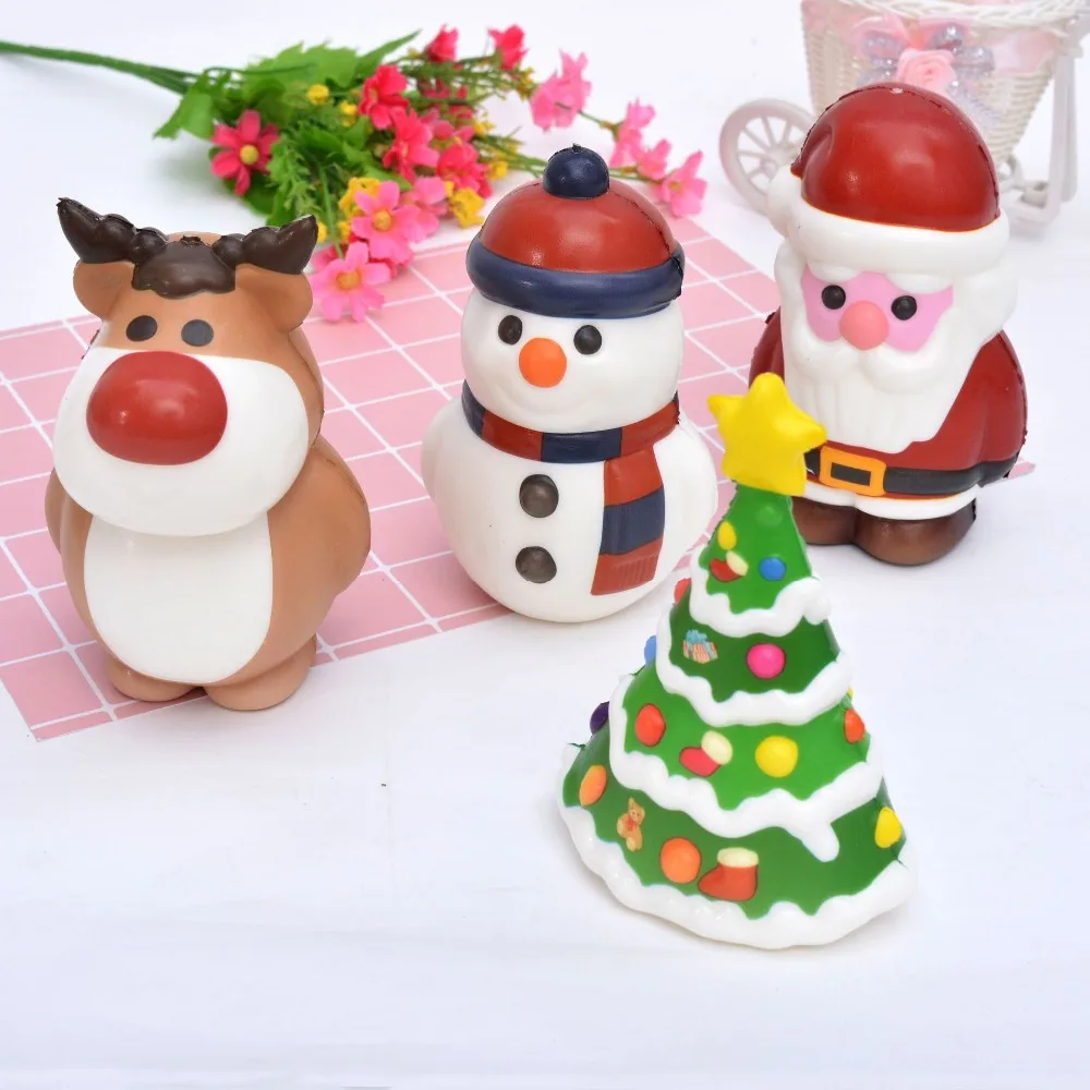 

Christmas Series Santa Claus Squishy Christmas Tree Squishies Jumbo Slow Rising Soft Squeeze Christmas Kid Toys Gift