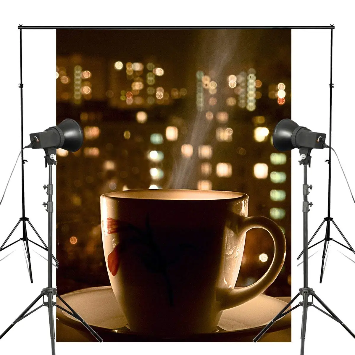 

After Dinner Coffee Photography Background Enjoy Life Backdrop Studio Props Wall 150x210cm