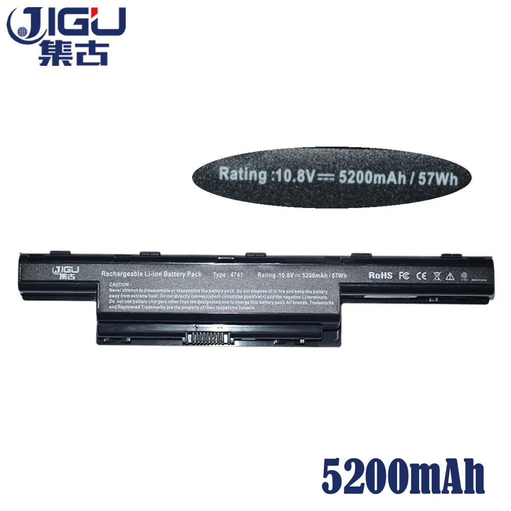 JIGU Laptop Battery For Acer Aspire 7552 7552G 7552Z 7560 7560G 7741 7741G 7741TG 7741Z 7741ZG 7750 TravelMate 4370 4740|battery for acer|laptop