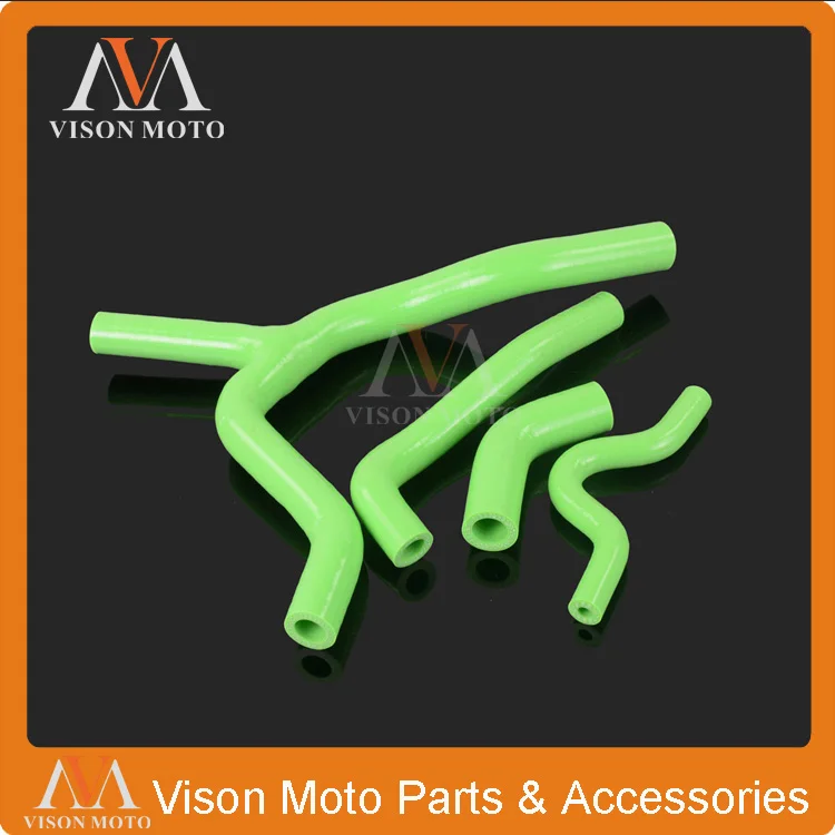 Silicone Radiator Coolant Hose For Kawasaki KXF250 KX250F KXF 250 07 08 MX Enduro Dirt Bike