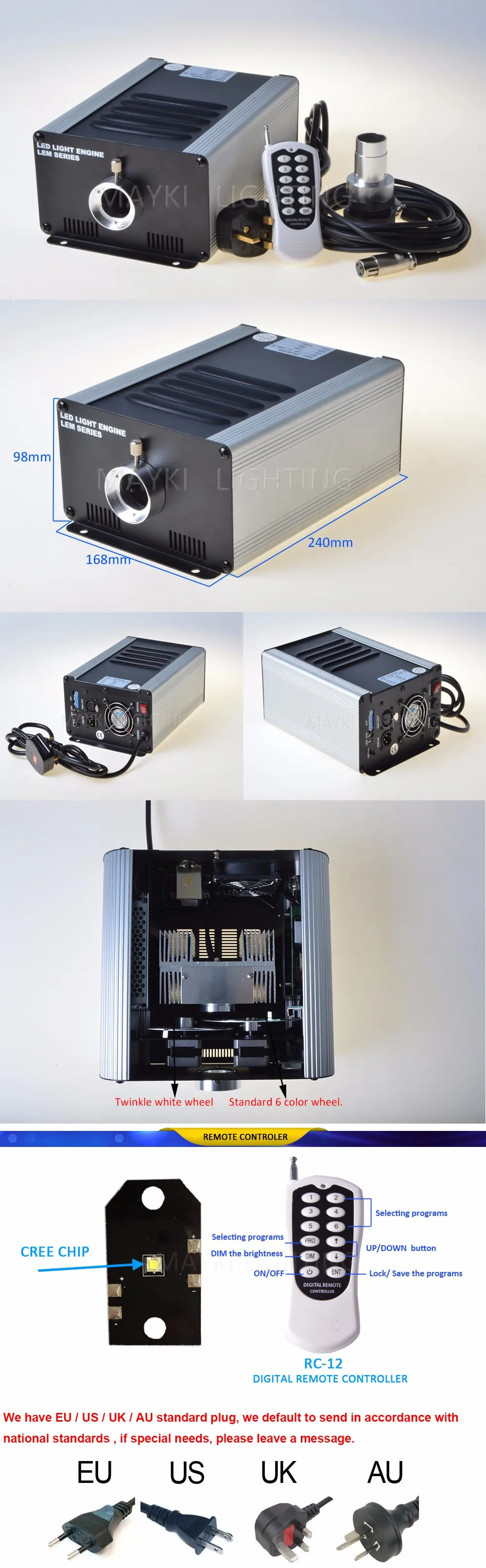 LED fiber optic light source  (6)