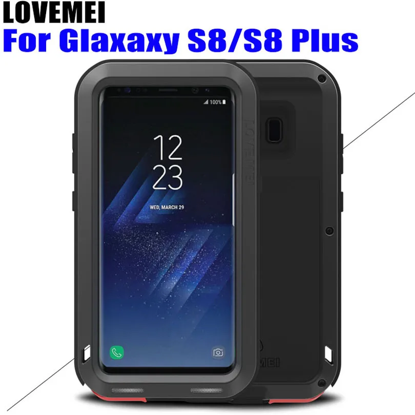 For SAMSUNG GALAXY S8 PLUS Original LOVE MEI Shock Drop Proof Aluminum Metal case for Galaxy / Plus S802 | Мобильные телефоны и