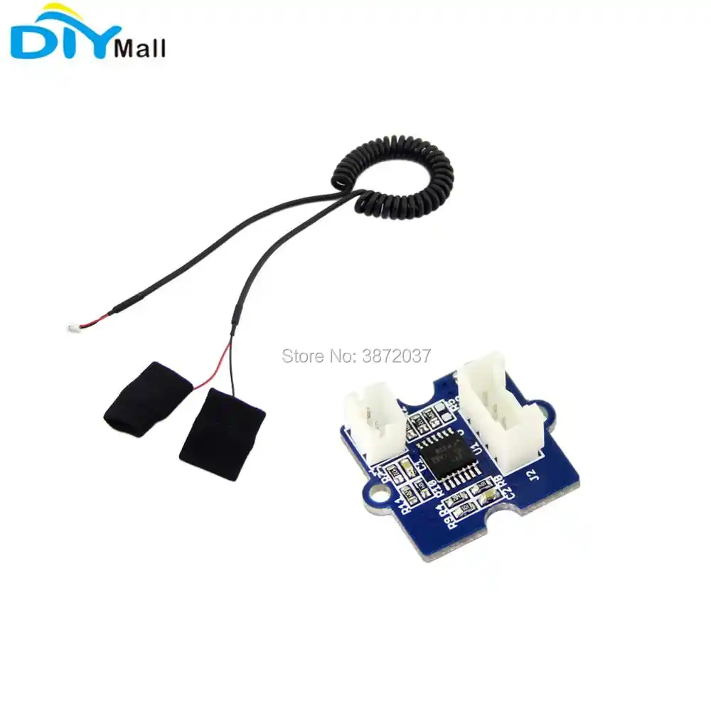 Galvanic Skin Response Skin Current Sensor Gsr Kit Resistance Electrical Conductivity Fingertip Grove Detection Module Home Automation Modules Aliexpress
