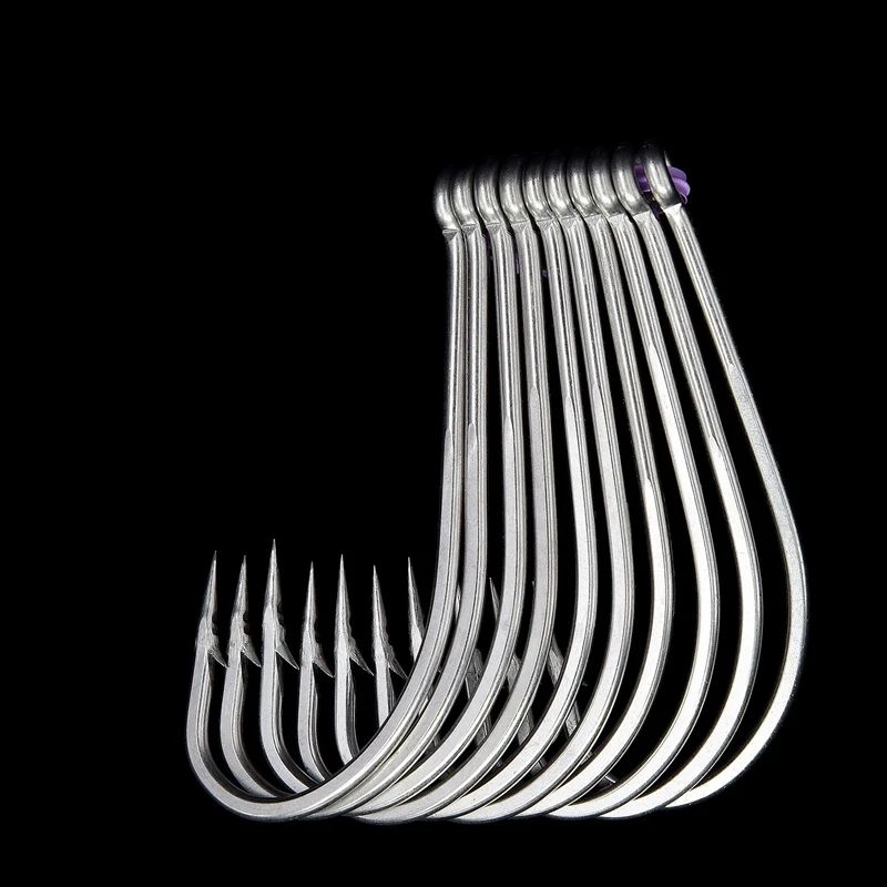 

Fishing hooks 10pcs/lot jig head crank hook Bass fish hook for Soft Worm Bait carp Fishing Tackle accessories