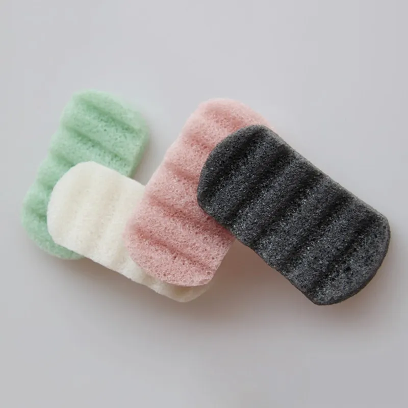 

Pro Flutter Wash Natural Active Plant Konjac Cleansing Cotton Bamboo Charcoal Cleaning Flapping Amorphophallus Konjac Wet Sponge