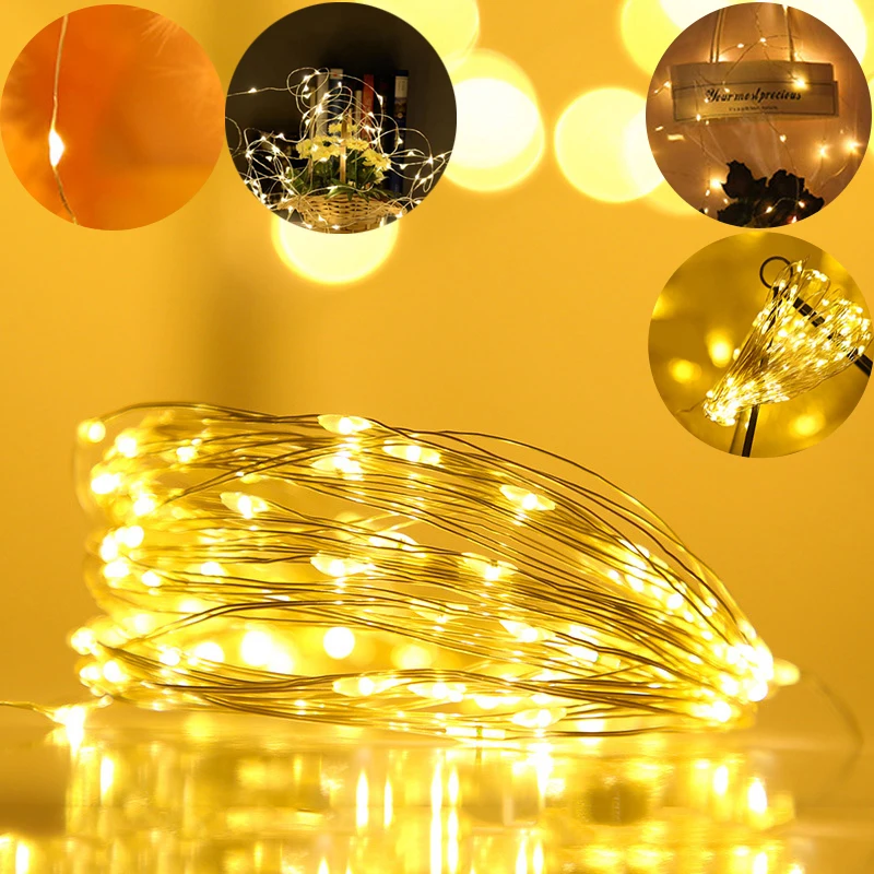 

LED Outdoor Solar Lamp String Lights 10M 20M LEDs Fairy Holiday Christmas Party Garland Solar Garden Waterproof Decoration Gift