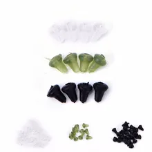 50 шт. прозрачный держатель для ловли карпа на крючках резиновый пластиковый всплывающий бусин с хвостовиком рыболовные аксессуары для рыбалки, крючок