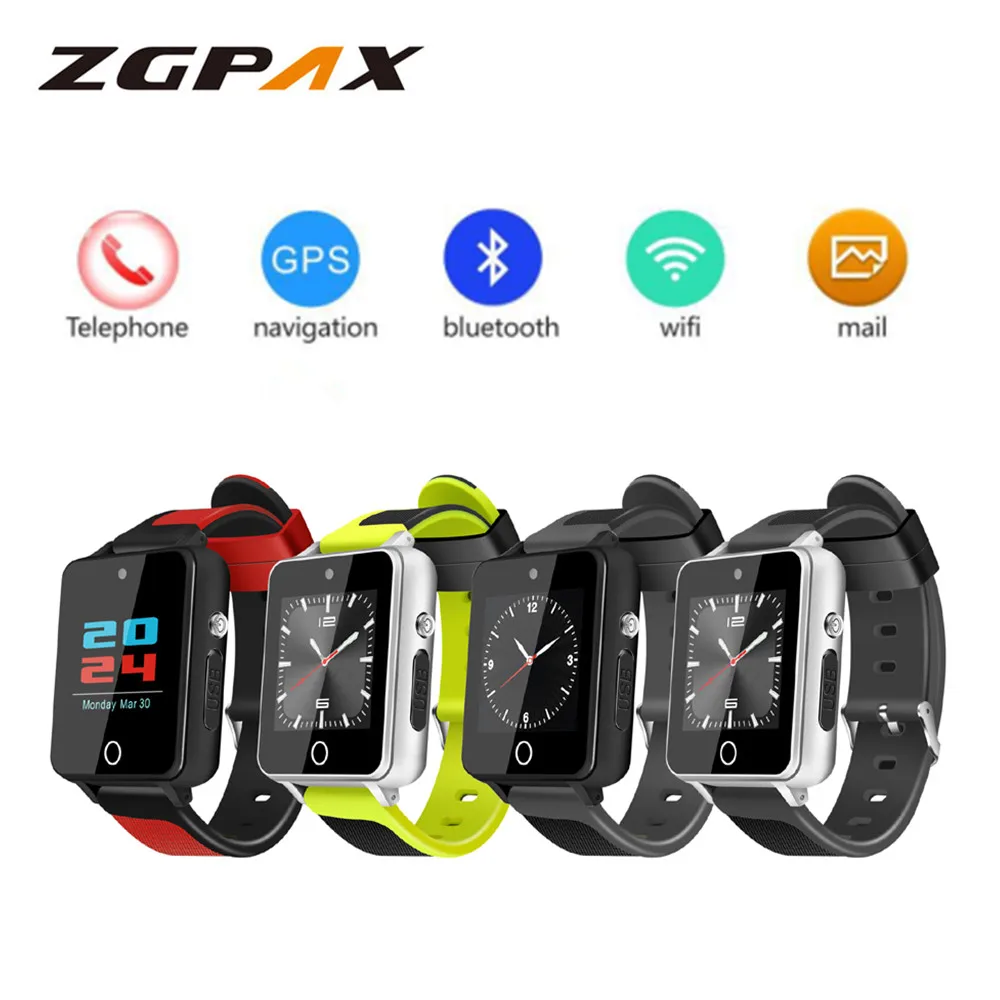 

S9 Smart watch Phone 3G WIFI GPS camera 5.0 Android 5.1 Smartwatch 1.54 inch Bluetooth 4.0 Men Smart wear For HUAWEI XIAOMI