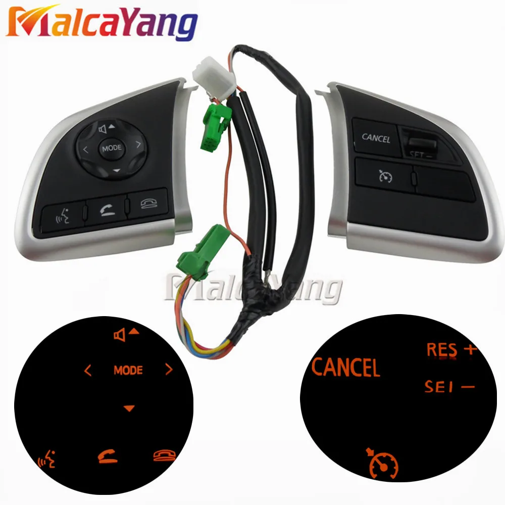 

Multifunction Steering Wheel Switch Audio Volume Bluetooth Cruise Control Switch Button For Mitsubishi Outlander Mirage