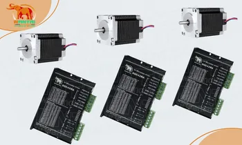 

Free to EU, US,AU,NZ! Stepper Motor Nema 23 with 270oz-in 57BYGH633,78mm,3.0A 3Axis DQ542MA Drivers