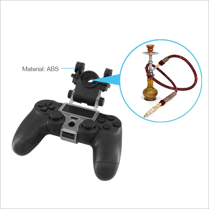 Shisha Hose Holder Aluminum Handle Holder Suit for PS4/Slim/Pro Game Controller Chicha Narguile Water Smoking Accessories