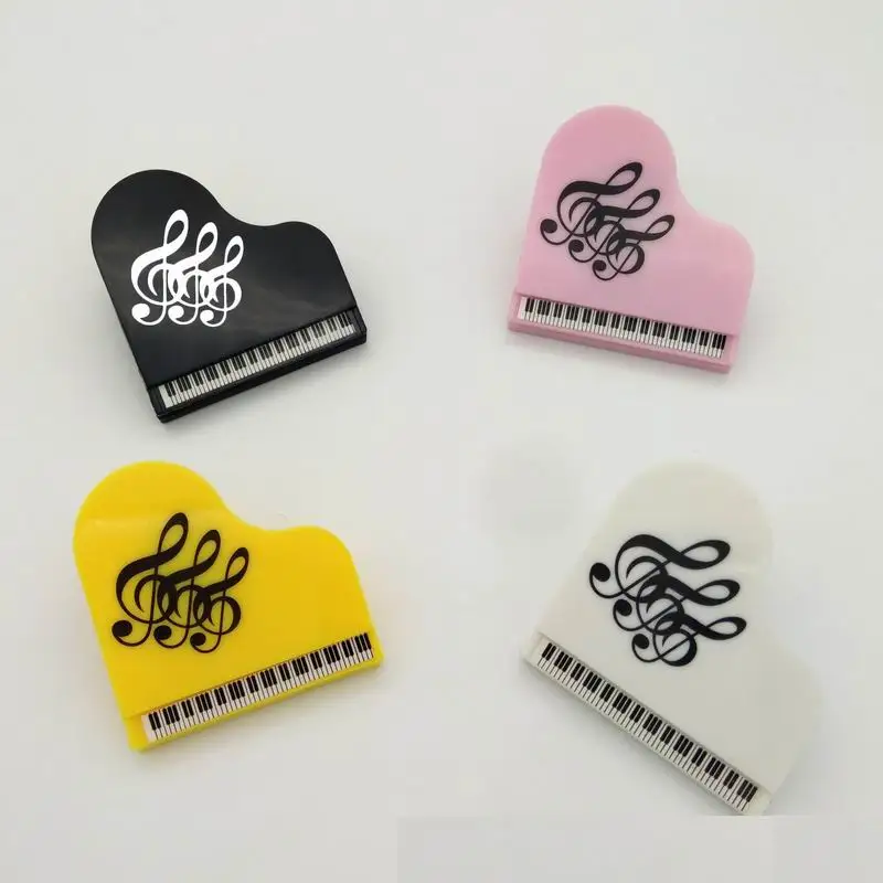 

100pcs New Treble Music Book Note Paper Ruler Sheet Music Spring Clip Holder Song Clip With Magnetic