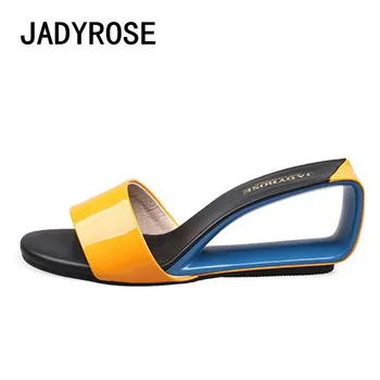 

Jadyrose women wedge slippers fashion summer ladies shoes woman gladiator sandalias femme 2018 slides zapatos mujer stiletto