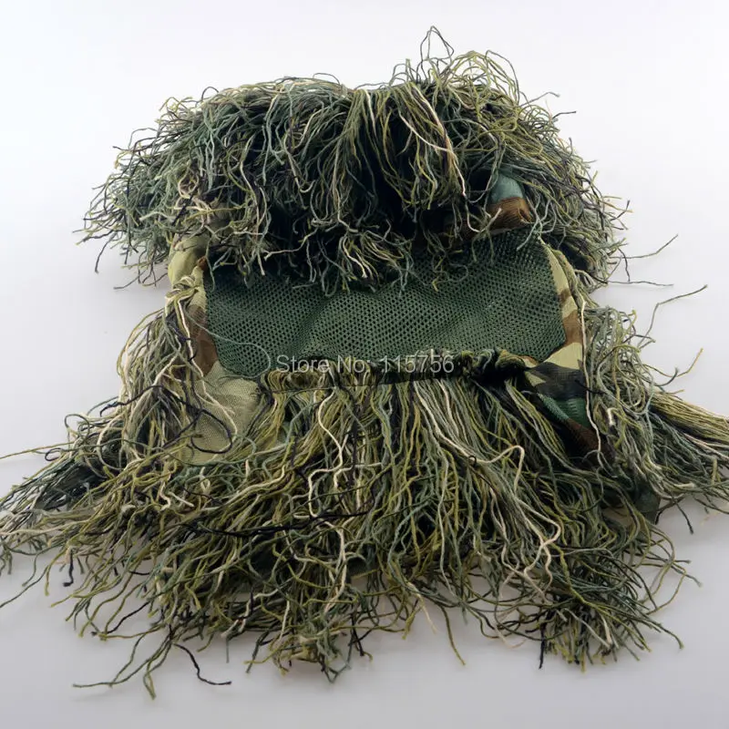 TPRPST дышащий снайперский Ghillie капот Камуфляжный головной убор для Ghillie костюм Москитная сетка капюшон головной убор Ghillie Viper капюшон NL684