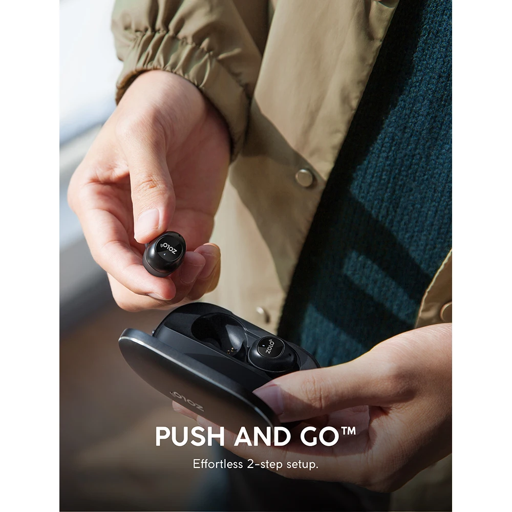  Anker Zolo Liberty TWS True Wireless Earphones Bluetooth Earbuds with Graphene Driver Tech and 24-h
