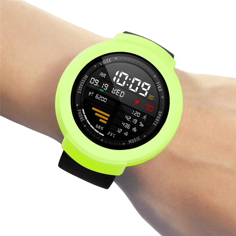 2в1 для Amazfit Verge Watch 3 защитный чехол силиконовый защитные часы Xiaomi Huami защита