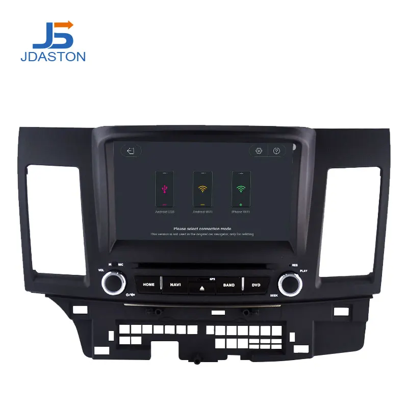 Cheap JDASTON Android 9.1 Car DVD Player For Mitsubishi Lancer EX EVO Lancer 10 Multimedia GPS Navigation 2 Din Car Radio IPS Stereo 3