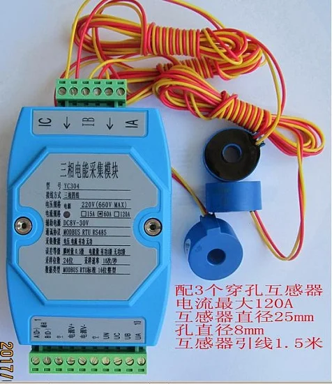 

YC304 three-phase power parameter acquisition module AC transmitter