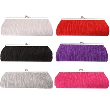 Новинка, 1 шт., свадебная сатиновая сумка, женская сумка-клатч принцессы, вечерняя сумочка для коктейлей, сумка-тоут