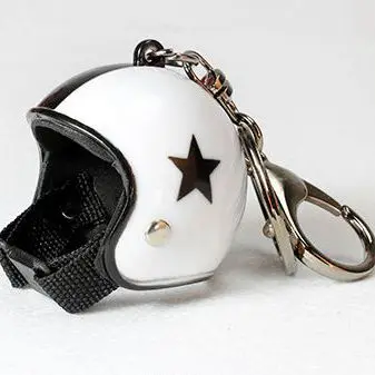 

Fashion Motorcycle Helmets Key chain - Hot Sale Cute Safety Helmet Knight Hat Car Keychain for men and women wholesale