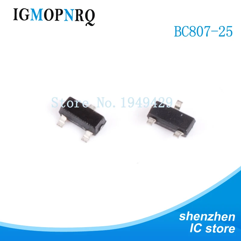 100 шт./лот BC807-25 5B 5B1 807-25 SOT-23 5BW биполярные транзисторы (PNP) | Электронные компоненты и