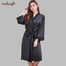 Бренд длинный халат чехлы для сидений автомобиля из ткани, имитирующей шелк мягкий домашний халат Размеры ночная рубашка для Для женщин кимоно халаты; сезон осень; Кардиган на весну и зиму летние платья