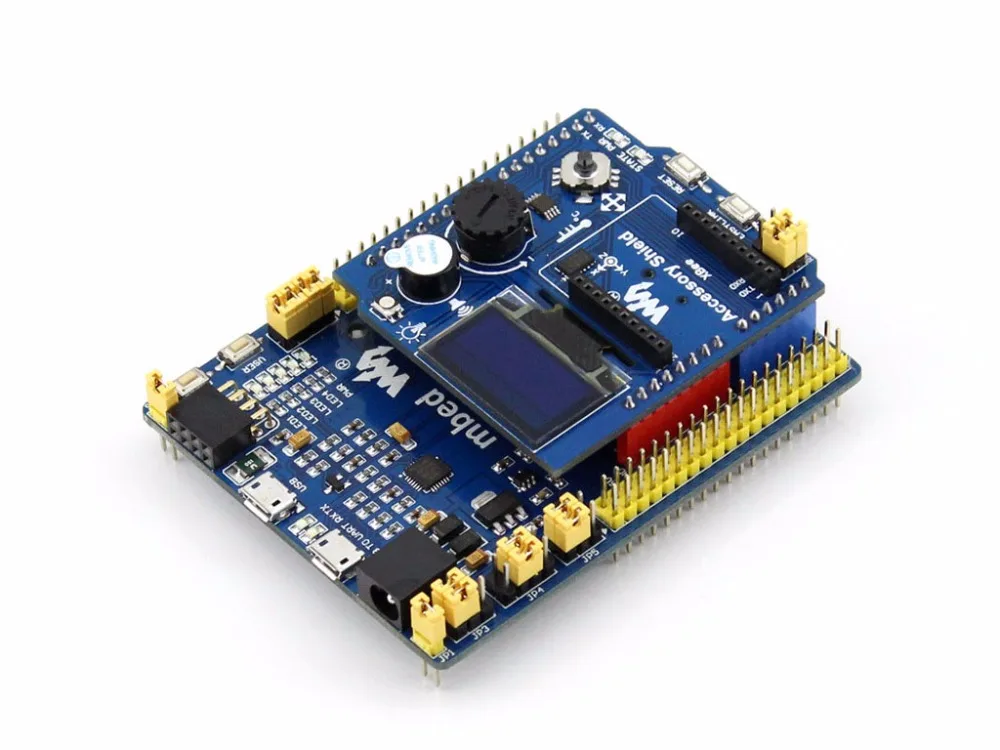 Макетная плата B STM32 набор из 3 экранов (OLED RTC AD/DA аудио кодек...) + ST LINK совместимый с