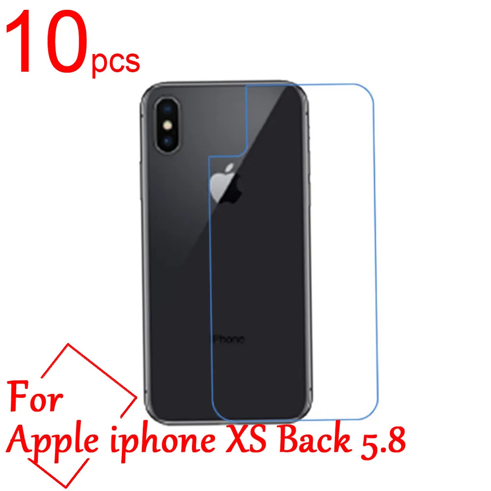 

10pcs Ultra Clear/Matte/Nano anti-Explosion LCD Screen Protector Cover For iphone XS XR XS Max 5.8 6.1 6.5 Back Protective Film