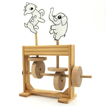 

DIY eccentric sports toys for children hand-assembled gift wooden