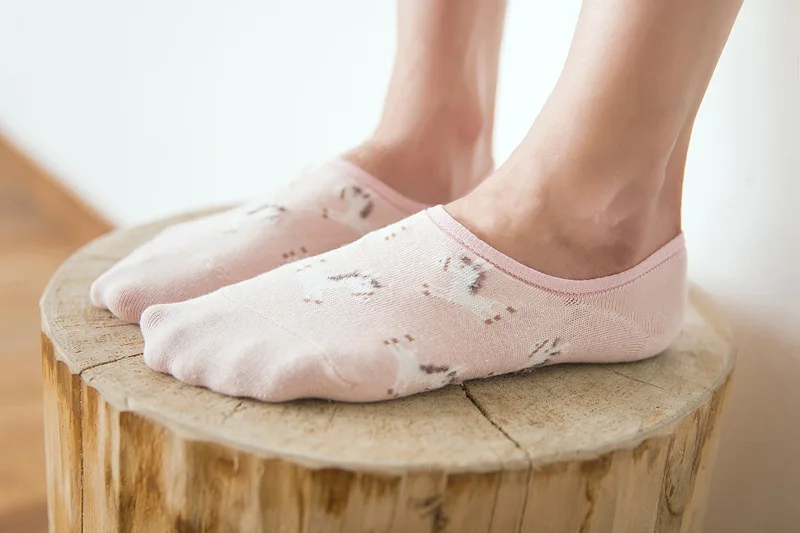 Цветные невидимые короткие женские летние удобные хлопковые носки-башмачки с фруктами для девочек женские низкие носки по щиколотку, 1 пара = 2 шт., XG35