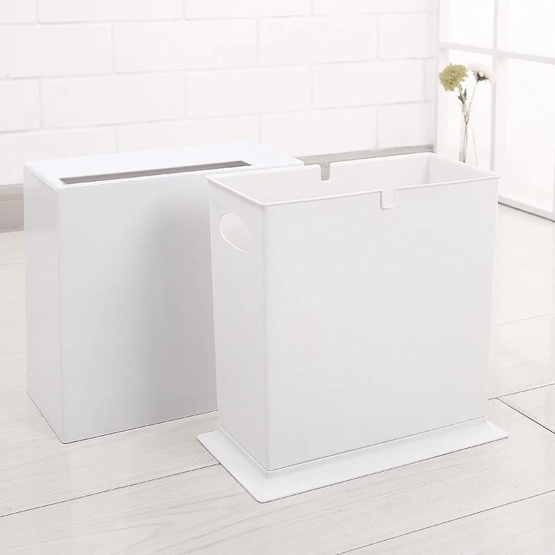Plastic Trash Can Trash Can Garbage Trash Trash Office Bathroom Hygiene Bucket Cleaning Tool