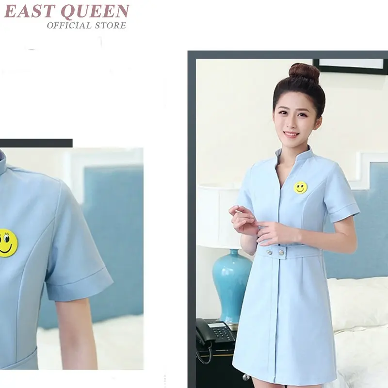 Medical nurse uniform clothing beautician massage uniform clothing scrubs medical uniforms women spa uniform FF918