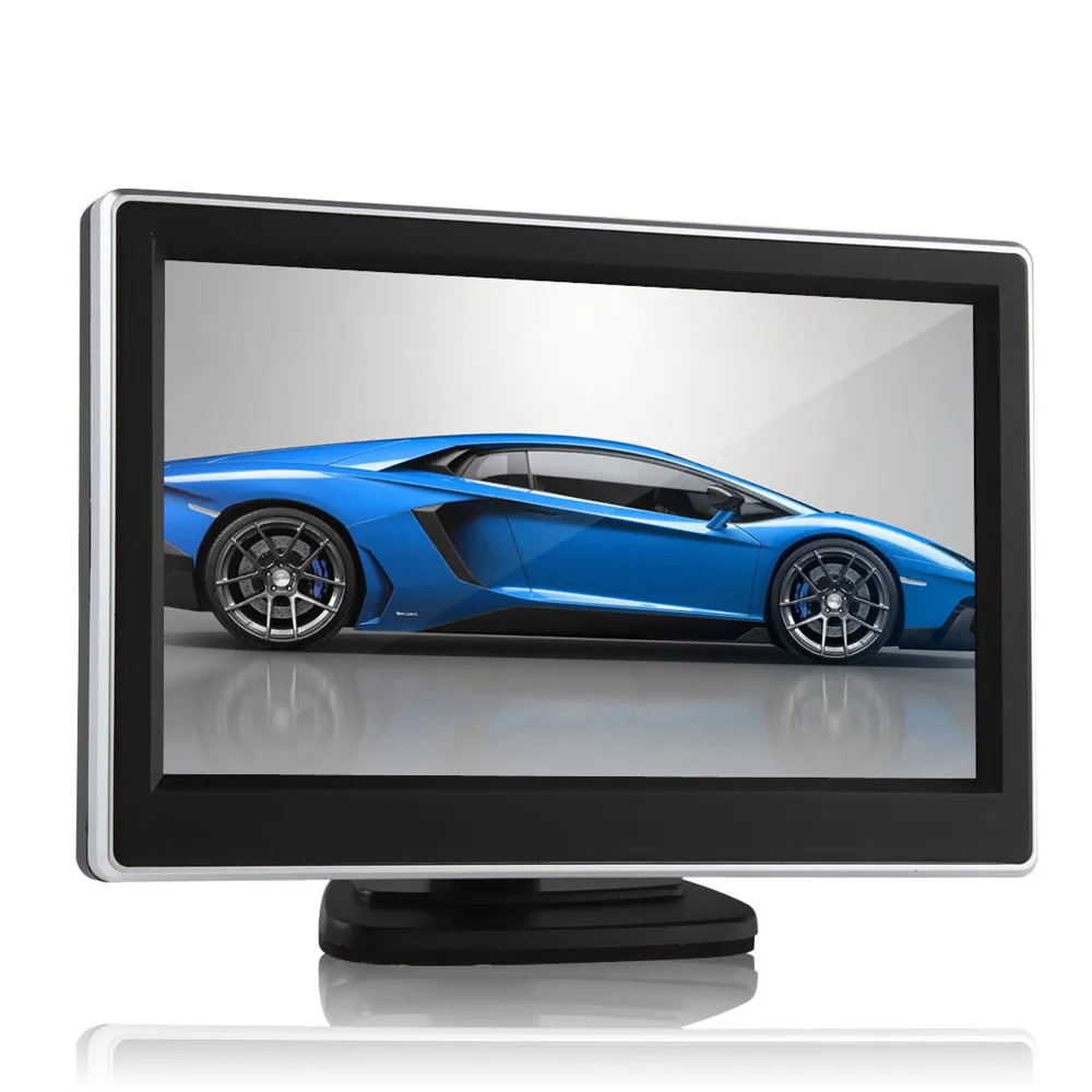 5 дюймов Универсальный DC12V 480x272 пикселей TFT LCD Цифровая панель цветной