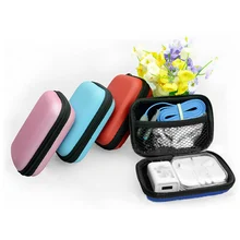 Coin Purse Portable Mini Wallets Travel Electronic SD Card USB Cable Earphone Phone Charger Storage Case Gift Pouch