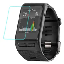 Carprie Носимых устройств Смарт аксессуары взрывозащищенные закаленное Стекло фильм протектор для Garmin Vivoactive HR JAN18